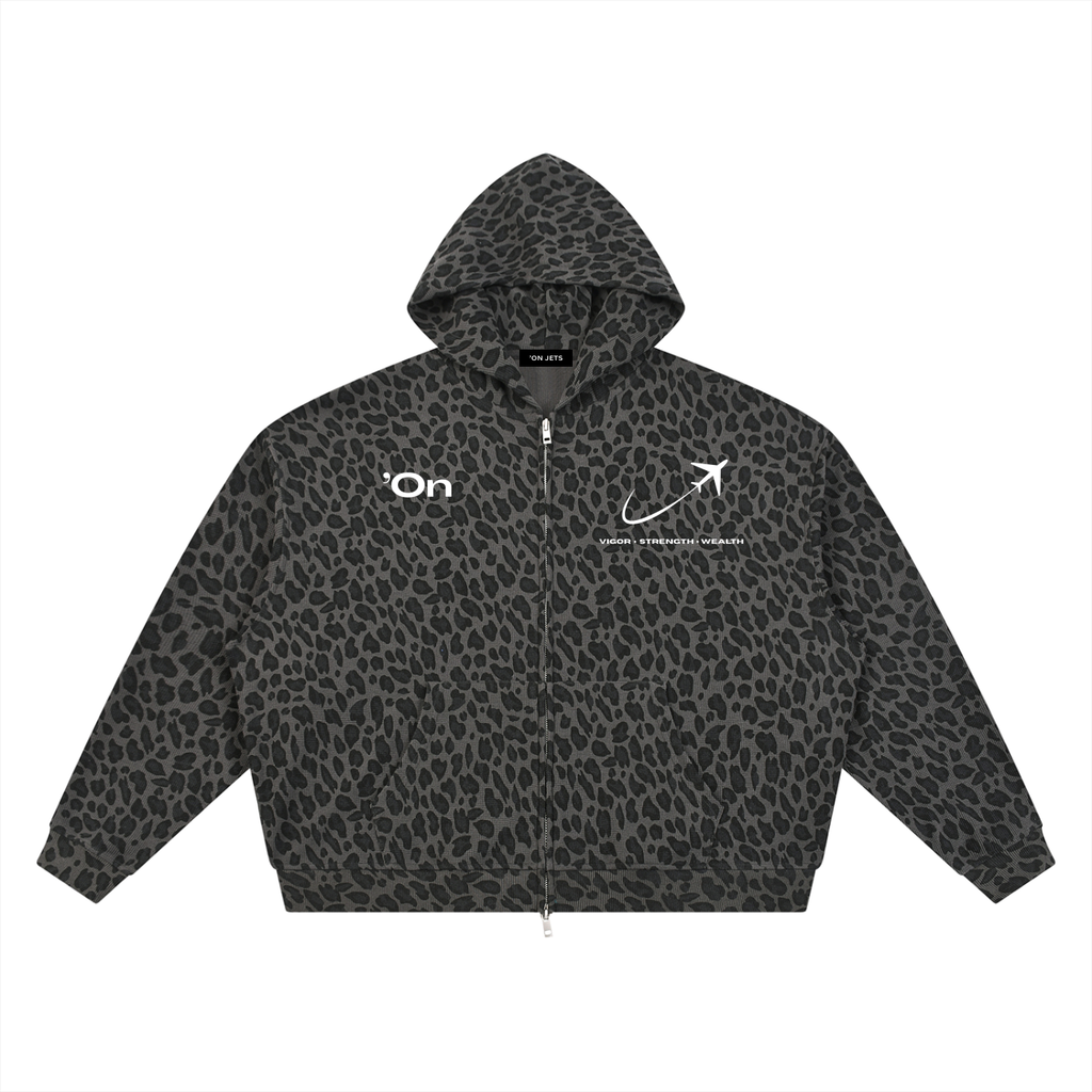SavageLuxury,UntamedLuxury,JetsetStyle,AviationAesthetics,DropCouture,PrivateJets,LuxuryLifestyle,Hoodie,LeopardPrintFashion,Jetsetter