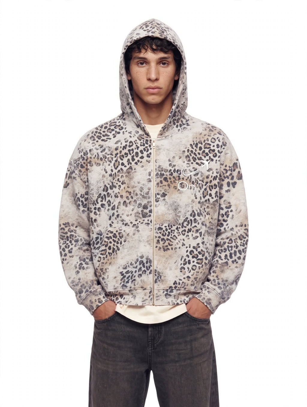 Untamed Luxury Vintage Leopard  Hoodie