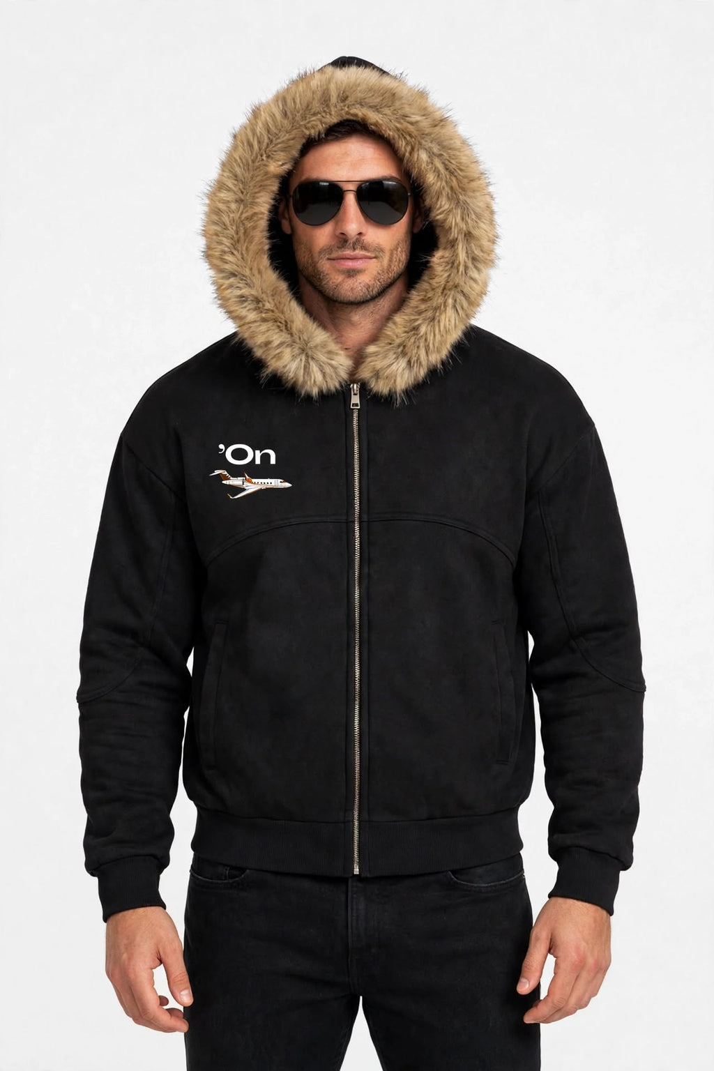 45,000 ft Sky High Fur Jacket