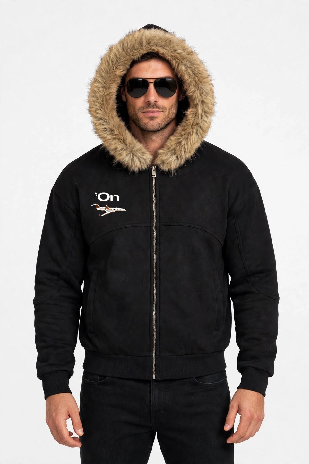 45,000 ft Sky High Fur Jacket